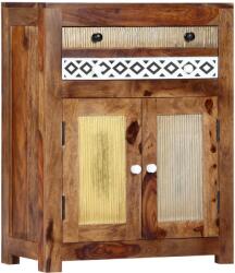 vidaXL Dulap lateral, 60 x 30 x 75 cm, lemn masiv de sheesham (247730) Comoda
