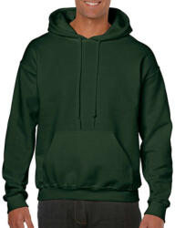 Gildan Uniszex Pulóver Kapucnis Hosszú ujjú Gildan Heavy Blend? Hooded Sweat - XL, Sötétzöld