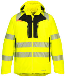 Portwest DX461 DX4 Hi-Vis Téli kabát Sárga/Fekete - XXL (PW-DX461YBRXXL) - megatool