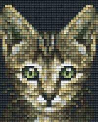 Pixelhobby 801456 Macska kreatív szett 10, x12, 7cm 1 alaplapos (801456)