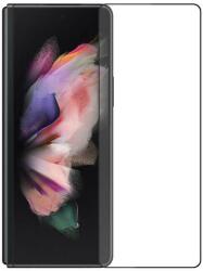  Temp-glass631273760 Samsung Galaxy Z Fold3 5G teljes lefedettséget biztosító karcálló, ütésálló kijelzővédő üvegfólia kerettel, tempered glass, törlőkendővel (Temp-glass631273760)
