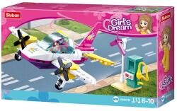 Sluban Girl's Dream - Magánrepülő építőjáték készlet (M38-B0921B)