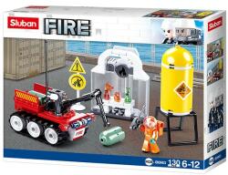 Sluban Fire - Tűzoltó robot építőjáték készlet (M38-B0963)