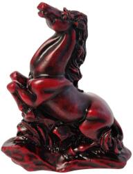  Cal rosu in doua picioare 2026, statueta feng shui pentru dragoste, 9 cm