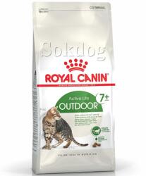 Royal Canin Outdoor 7+, 2x400g - szabadba gyakran kijáró, aktív idõsödõ macska száraztáp