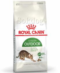 Royal Canin Outdoor 2x400g - szabadba gyakran kijáró, aktív felnõtt macska száraz táp