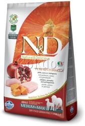 N&D N&D Pumpkin Adult csirke & gránátalma 12kg
