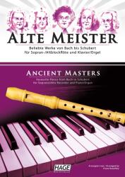 MS Ancient masters for soprano/alto recorder and piano/organ