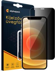 Alphajack iPhone 13 Pro Max/14 Plus Privacy kijelzővédő üvegfólia 0.33mm 9H Alphajack