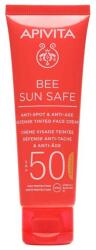 APIVITA Bee Sun Safe Színezett arckrém ráncok és pigmentfoltok ellen SPF50 50ml - pingvinpatika