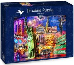 Bluebird Puzzle 3000 db-os puzzle - New York (70149) (70149)