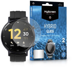 MyScreen Protector Realme Watch S Pro rugalmas üveg képernyővédő fólia - MyScreen Protector Hybrid Glass - 2 db/csomag - transparent - bluedigital