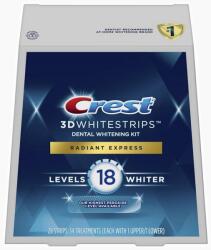 Crest 3D White Whitestrips Radiant Express - Redus 7 zile (14 benzi)