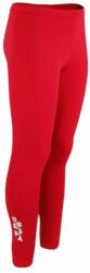 Dressa Jersey női pamut leggings - piros