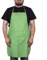 ZDEKOR Șorț de bucătărie - cu dungi verde (31-00002)