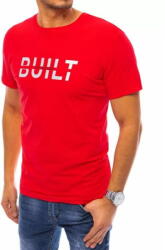  Dstreet Férfi póló BUILT piros mintával rx4724 XL