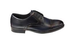 Lucianis style Pantofi barbati casual din piele naturala bleumarin - 101TGBL (101TGBL)