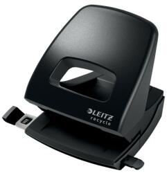Leitz Perforator plastic Leitz Recycle NeXXt Series, 30 coli, partial reciclat, negru (SL530095) - birotica-asp