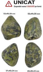 Palm Stone Jad Nefrit Natural - 52-60 x 40-45 x 23-26 mm - (XXL) - 1 Buc