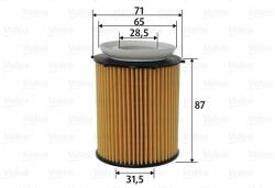 VALEO Filtru ulei VALEO 586618 (586618) - automobilus
