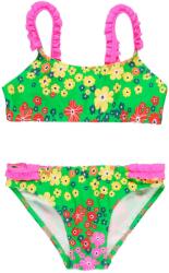 boboli Trópusi virág mintás pink/zöld bikini 8 év (128 cm)