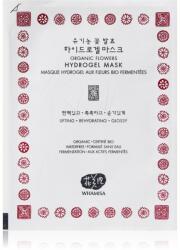  WHAMISA Organic Flowers Hydrogel Facial Mask intenzív hidrogélmaszk élénk és hidratált bőr 33 g