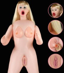 Lovetoy Papusa Gonflabila Silicone Boobie Super Love Doll Victoria - pasiune - 486,57 RON Papusa gonflabila