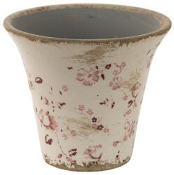 Clayre & Eef Ghiveci de flori din ceramica roz bej 12x11 cm (6CE1418)