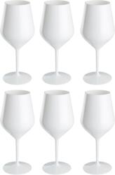 Set 6 pahare albe wine cocktail , policarbonat, 470 cc , tritan