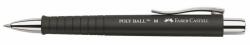 Faber-Castell Pix Cu mecanism si Grip Negru Poly Ball Faber-Castell (FC241199)