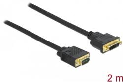Delock DVI F to VGA M 2m (86757)