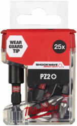 Milwaukee Bithegy Pz2 25 Mm Shockwave - 25 Db / Doboz 4932479857 (4932479857)