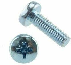  D-fejű csavar M3x8mm DIN 7985 horganyzott (KOE-7985308)