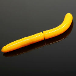 Libra Lures Fatty D'Worm 65 - 008 Dark Yellow plasztik csali (5908291084530)