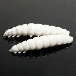 Libra Lures Larva 35 - 001 White plasztik csali (5908291083755)