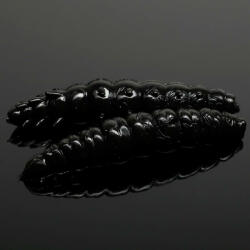 Libra Lures Larva 30 - 040 Black plasztik csali (5908291083731)