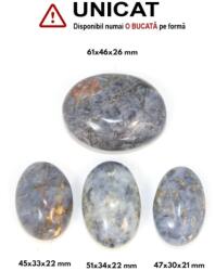 Palm Stone Opal Albastru Natural - 45-61 x 30-46 x 21-26 mm - (XXL) - 1 Buc