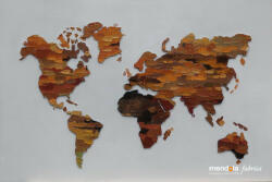 MENDOLA Tablou Pictat Manual The World, 60x90 Cm, Fsc 100%