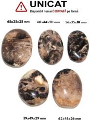 Palm Stone Opal Maro African Druzy Natural - 56-65 x 25-49 x 18-29 mm - (XXL) - 1 Buc