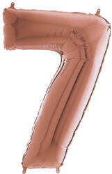 Grabo Balon folie cifra 7 rose gold 66 cm