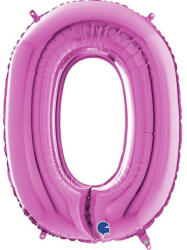 Grabo Balon folie litera O Roz 66 cm - articole-petreceri - 19,99 RON