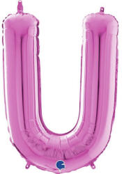 Grabo Balon folie litera U Roz 66 cm - articole-petreceri - 19,99 RON