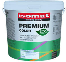 Isomat PREMIUM COLOR ECO - vopsea lavabila premium pentru interior (Ambalare: Galeata 2.90 lt, Culoare: Base D)