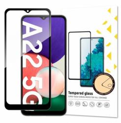 MG Full Glue Super Tough sticla temperata pentru Samsung Galaxy A22 5G, Negru