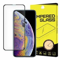 MG Full Glue Super Tough sticla temperata pentru iPhone 11 Pro / XS / X, Negru