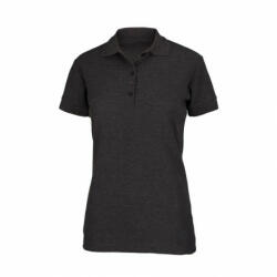 Northfinder Tricou tip polo femei Piquew blackmelange (106814-274-102)