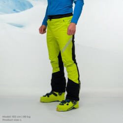 Northfinder Pantaloni active pentru barbati ski-touring Polartec®PowerStretchPro DERESE NO-36621SKP blackgreen (106947-273-105)
