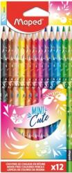 Maped Creioane colorate Mini Cute 12 culori/set Maped 862201