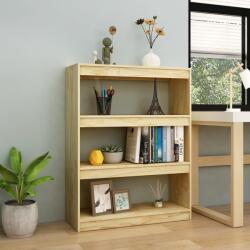 vidaXL Bibliotecă/Separator cameră, 100x30x103 cm, lemn masiv pin (808213) Biblioteca