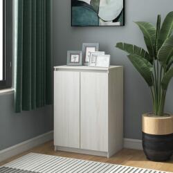 vidaXL Servantă, 60x36x84 cm, alb, lemn masiv de pin (808109) Comoda